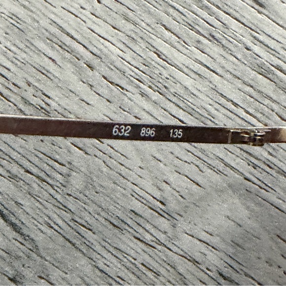 Giorgio Armani Vintage 632 896 135 Round Brown Sunglasses - Picture 7 of 8